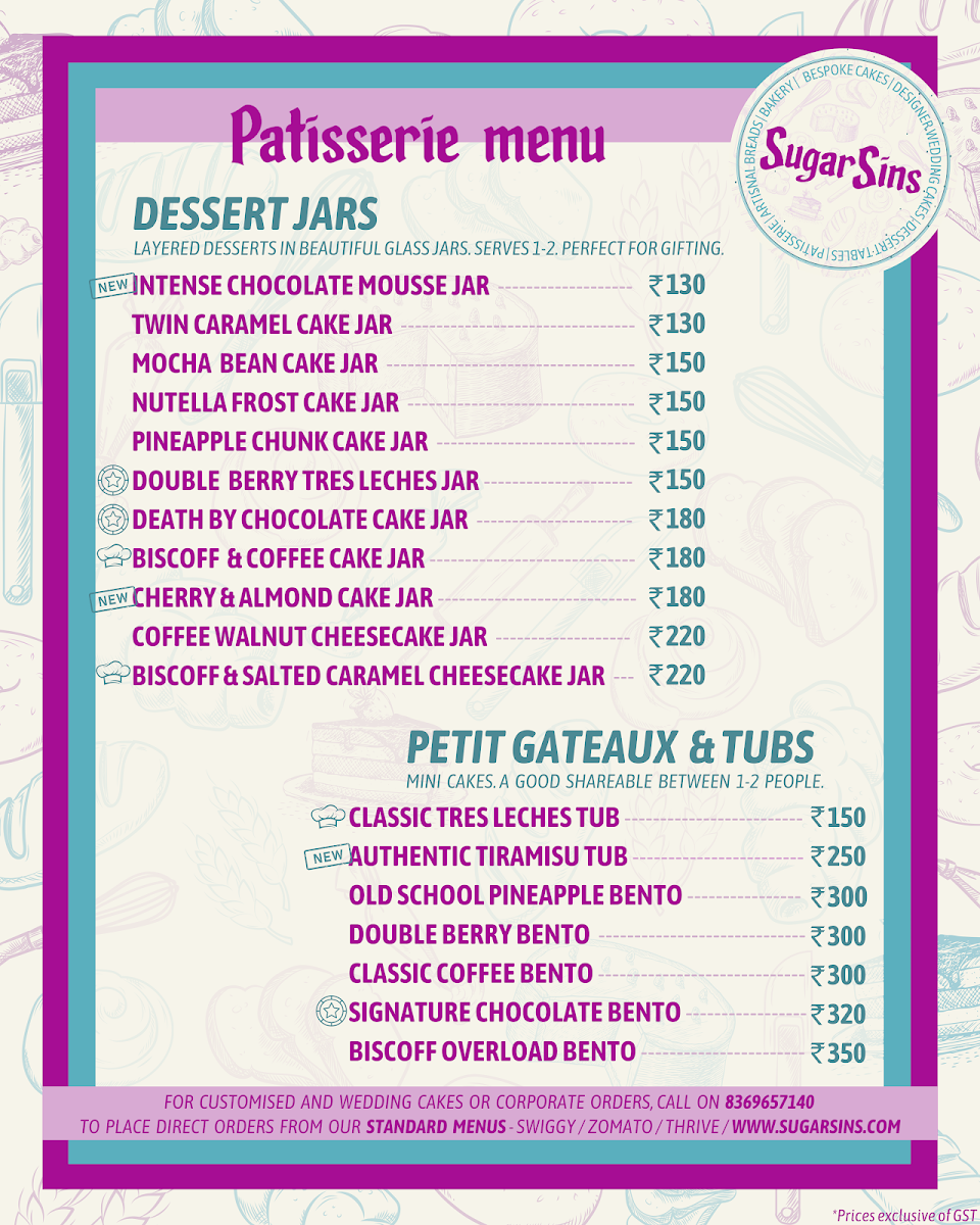 SugarSins Pastry Shop and Cafe - 8