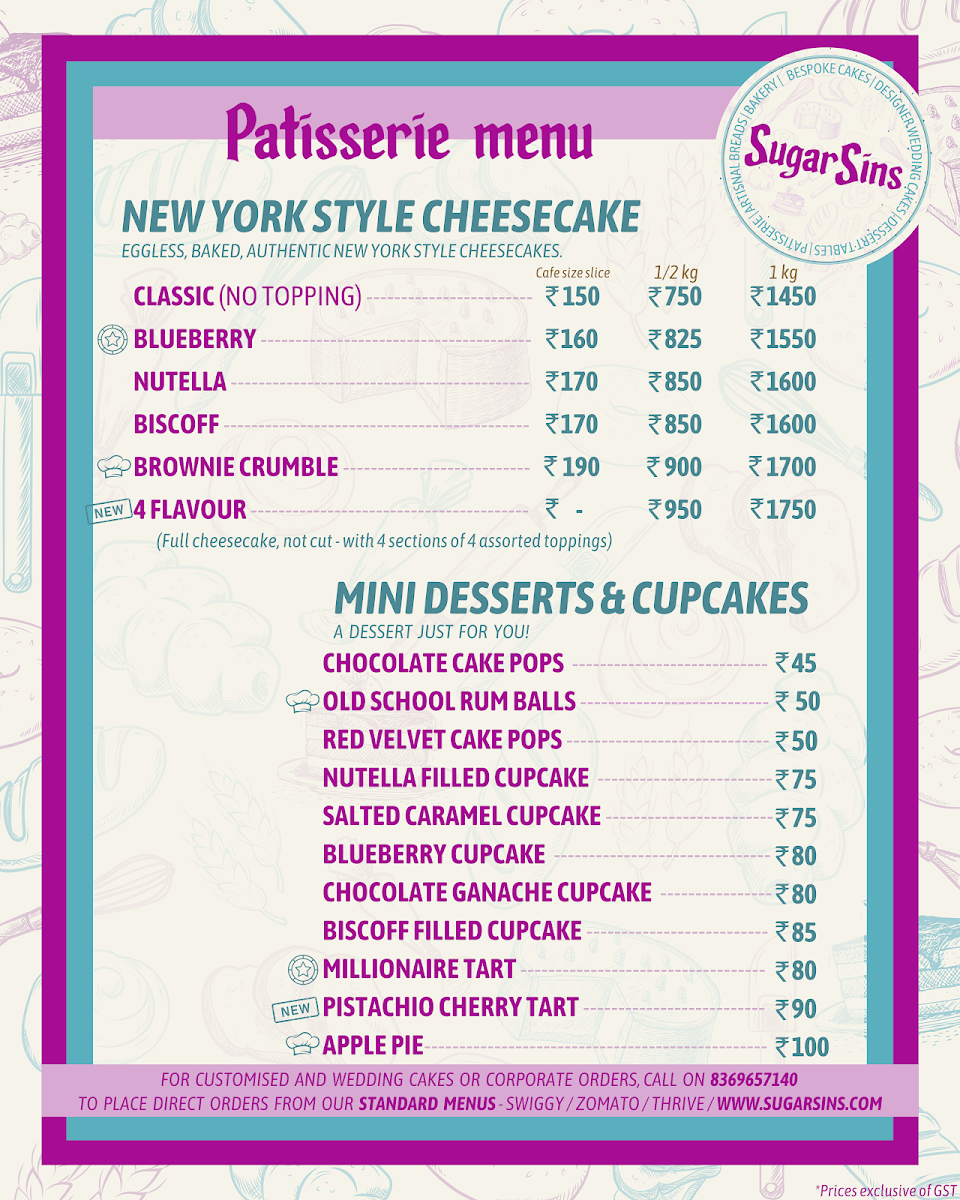 SugarSins Pastry Shop and Cafe - 9