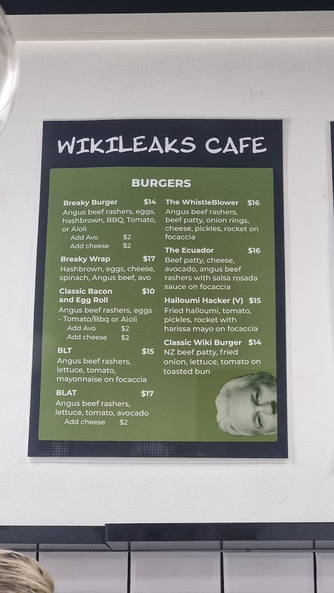 WikiLeaks Cafe - 1