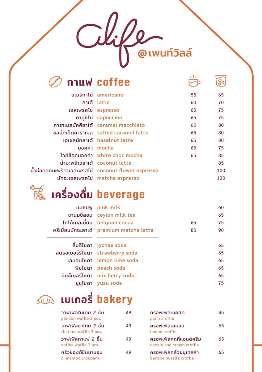 alife cafe @เพนท์วิลล์ - 2