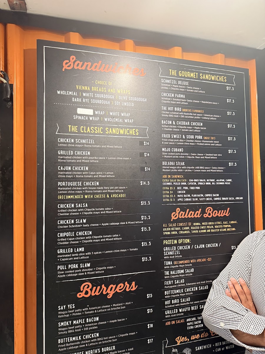 North Sandwiches and Burger Bridge St - 1