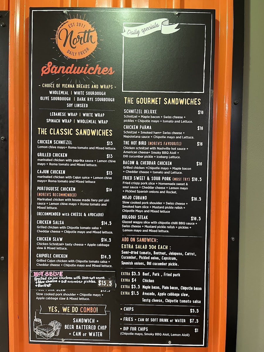 North Sandwiches and Burger Bridge St - 2