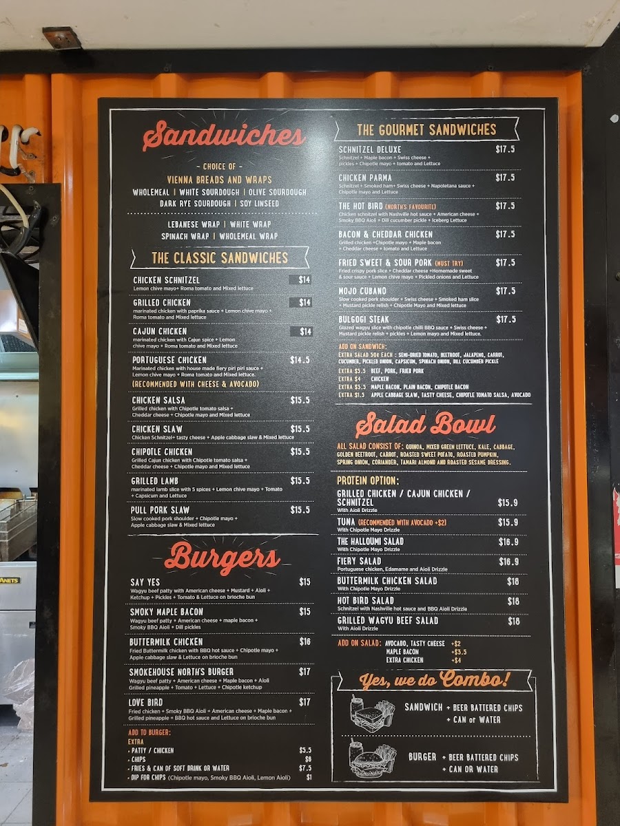 North Sandwiches and Burger Bridge St - 4