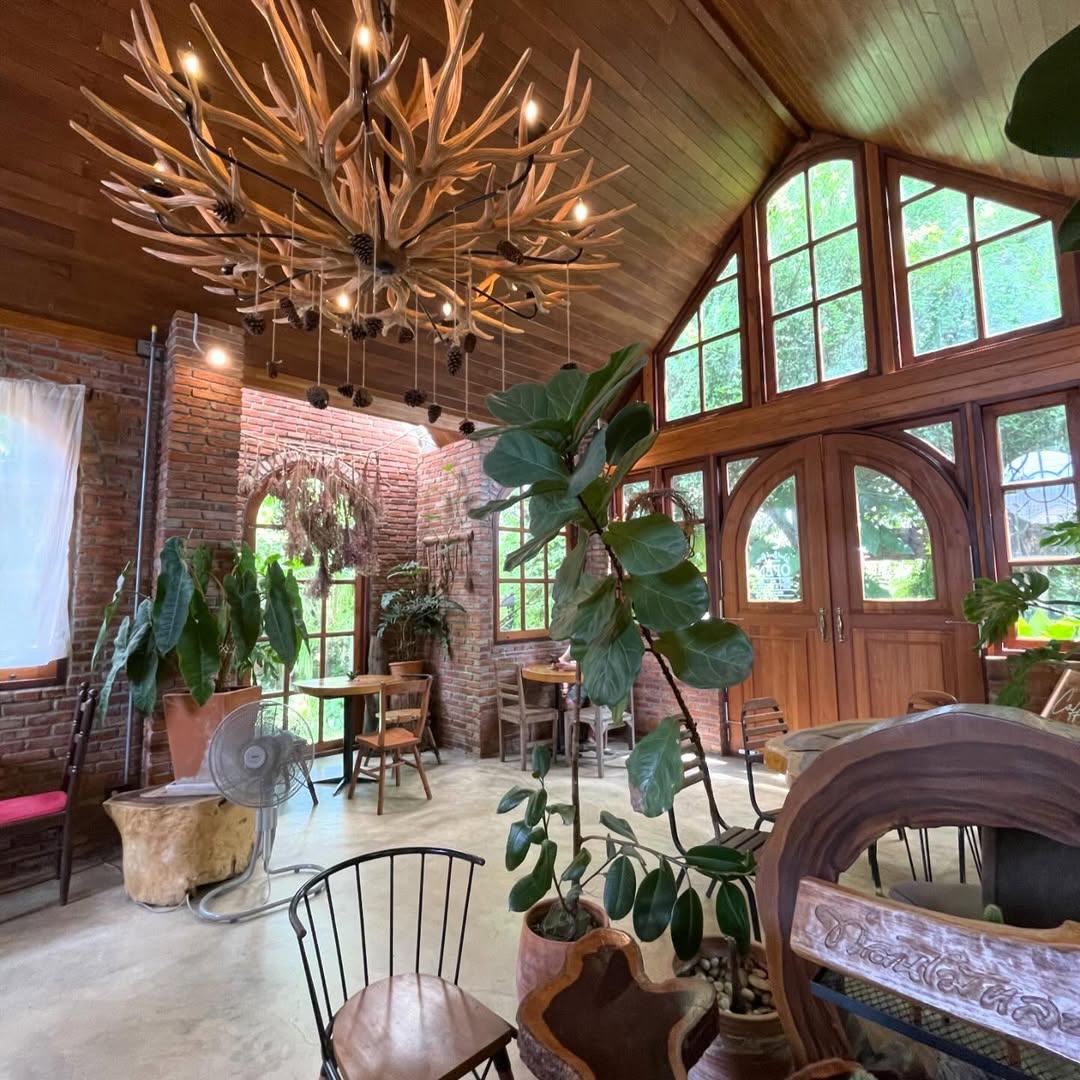 Wood brick house - 3